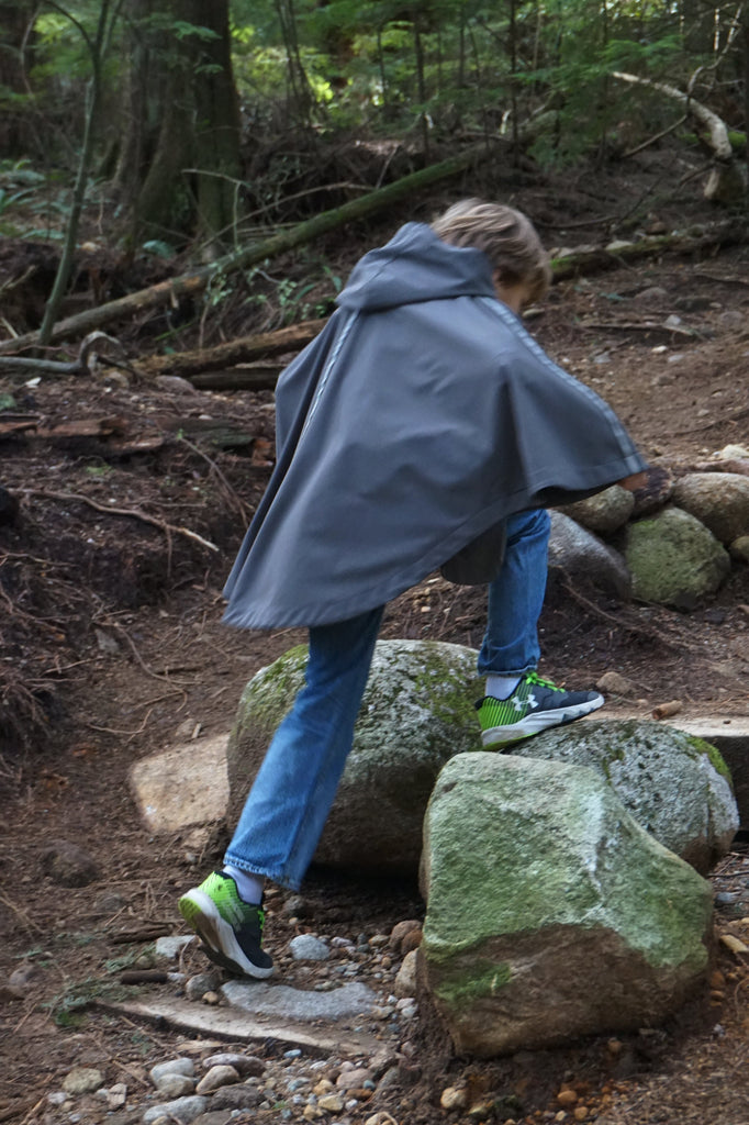 Rain Poncho - Charcoal