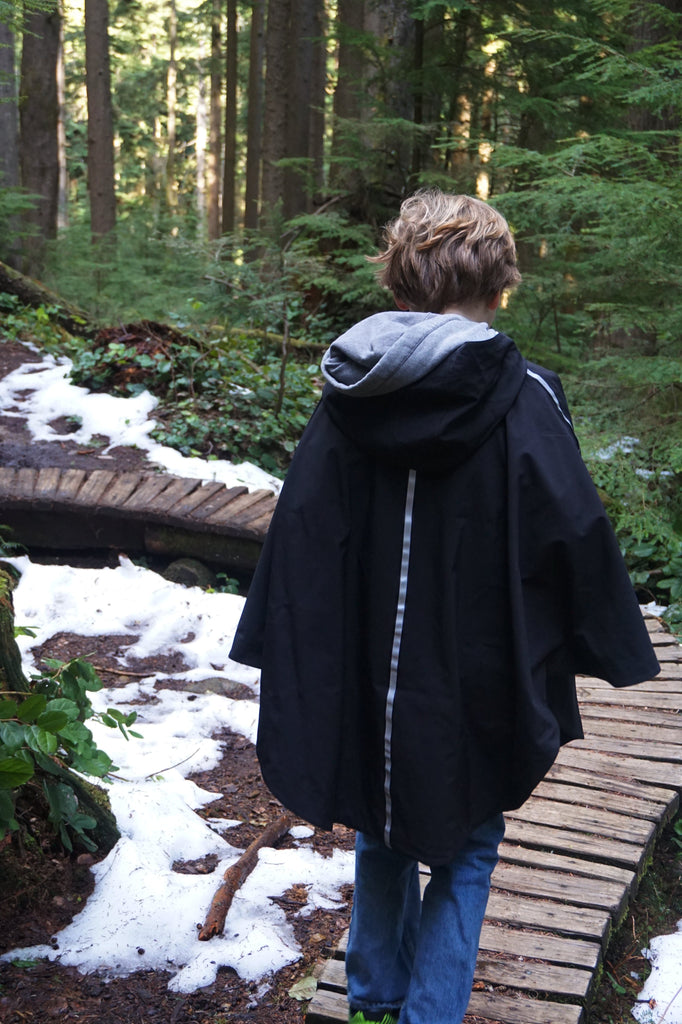 Rain Poncho - Black