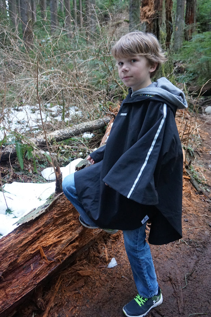 Rain Poncho - Black