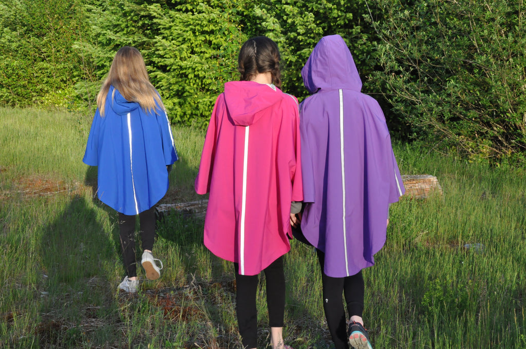 Rain Poncho - Fuchsia