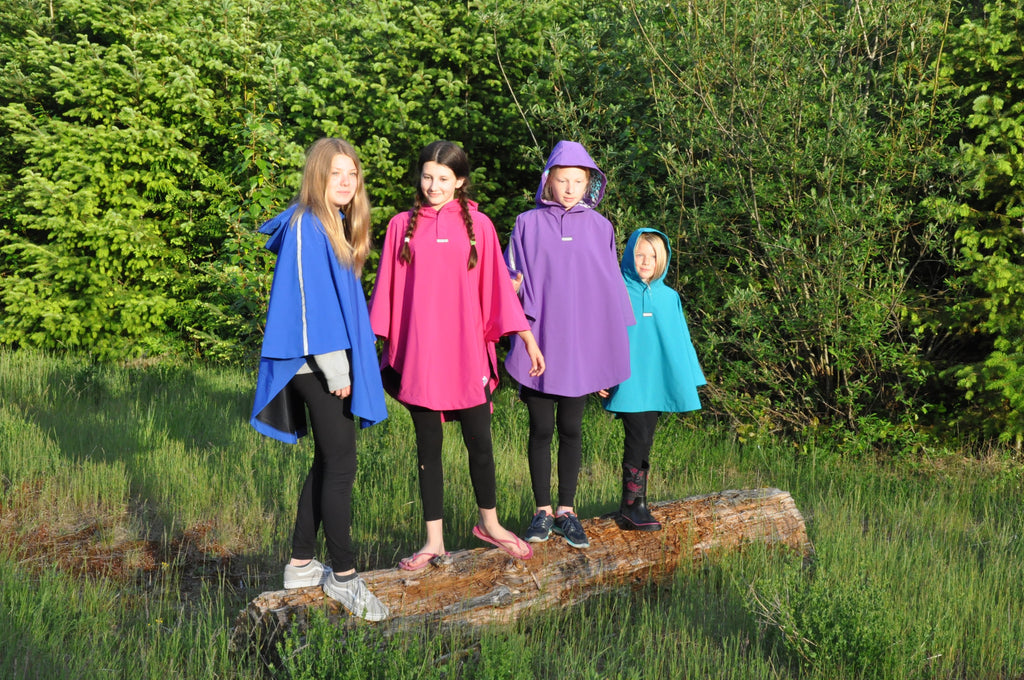 Rain Poncho - Fuchsia