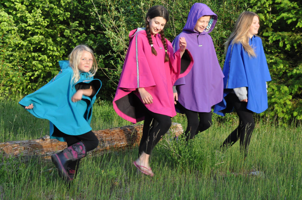 Rain Poncho - Fuchsia