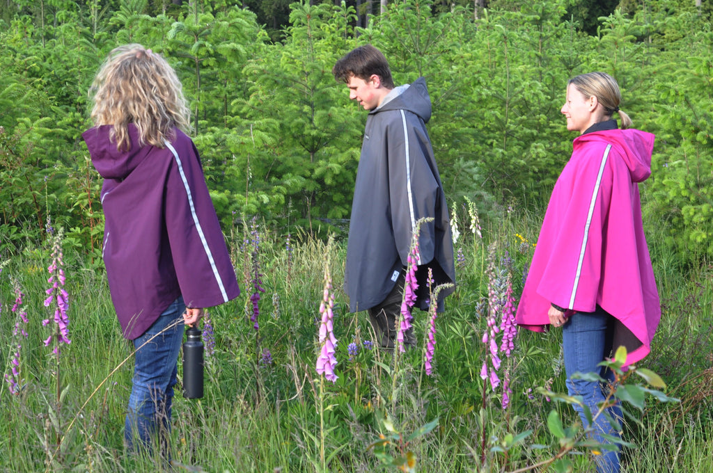 Rain Poncho - Fuchsia (REG)