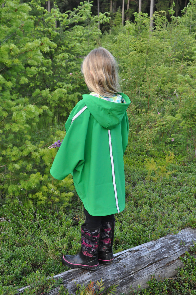 Rain Poncho - Apple Green