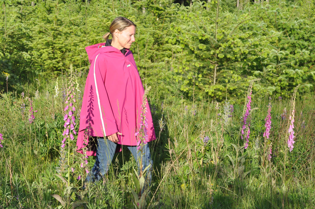 Rain Poncho - Fuchsia (REG)