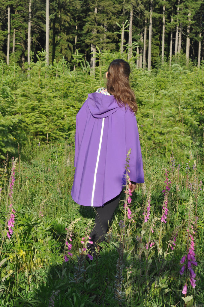 Rain Poncho - Purple (TALL)