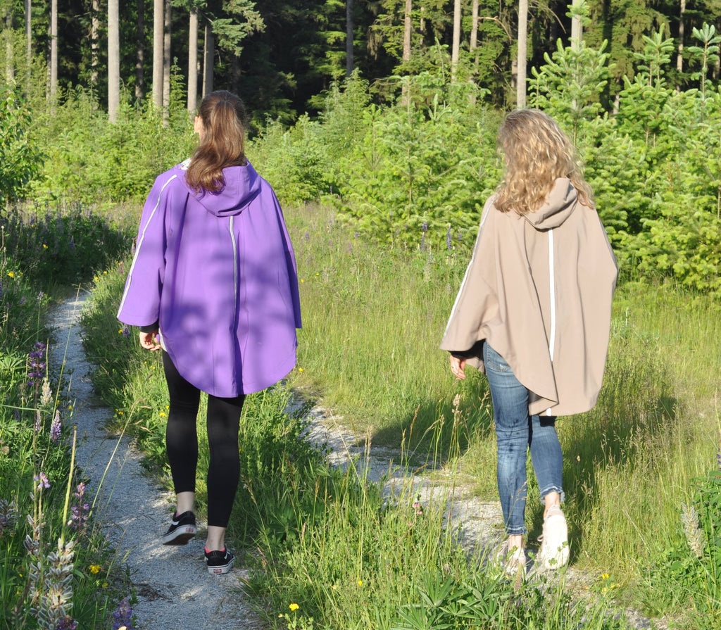 Rain Poncho - Taupe (REG)