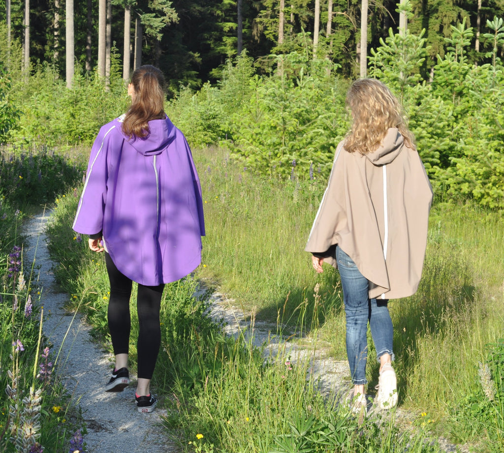 Rain Poncho - Taupe (TALL)