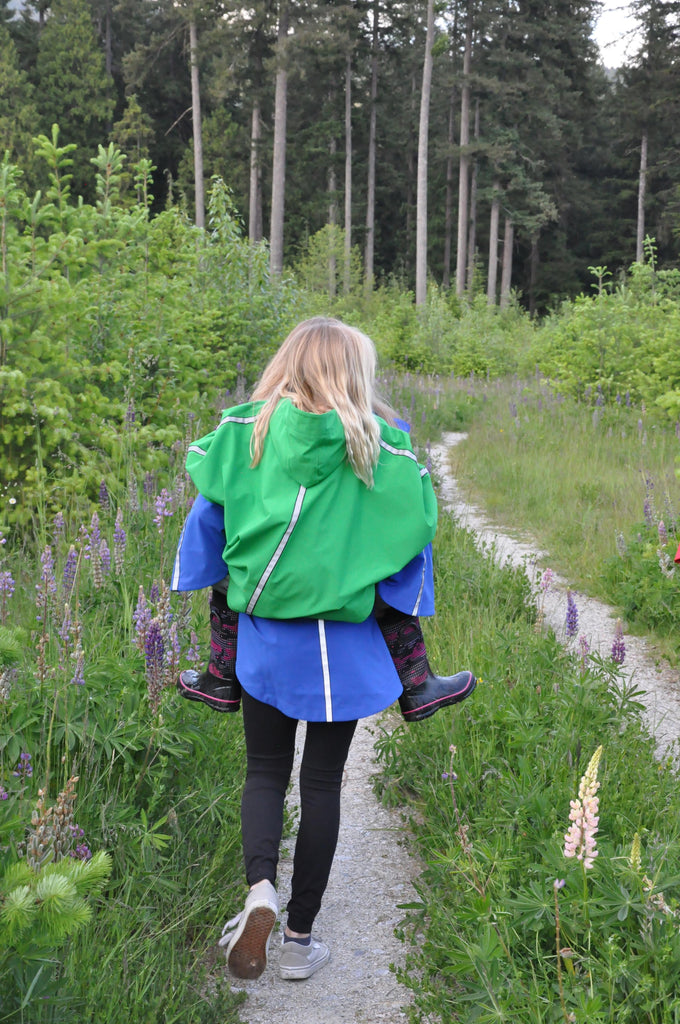 Rain Poncho - Apple Green