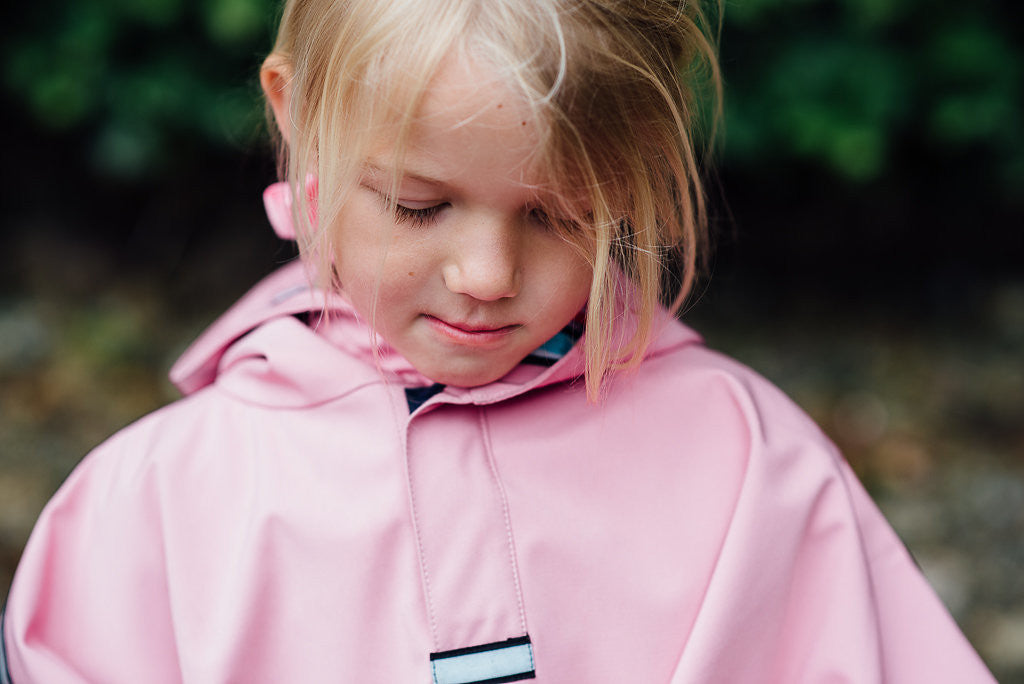 Rain Poncho - Pink 