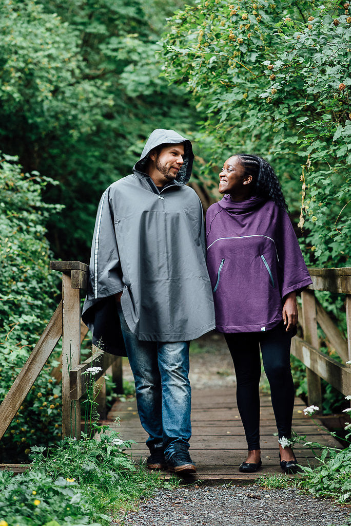  Rain Poncho Tall - Charcoal (SOLD OUT)