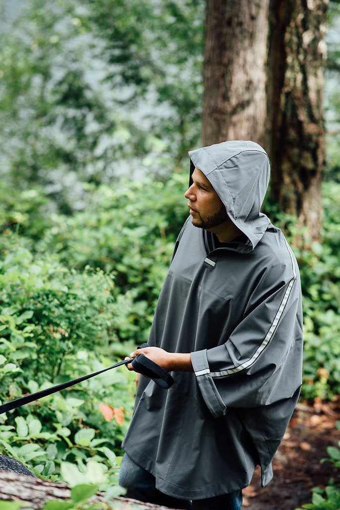  Rain Poncho Tall - Charcoal (SOLD OUT)