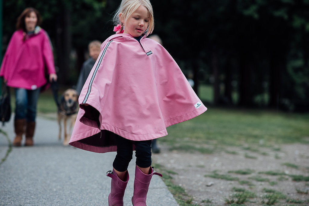 Rain Poncho - Pink 