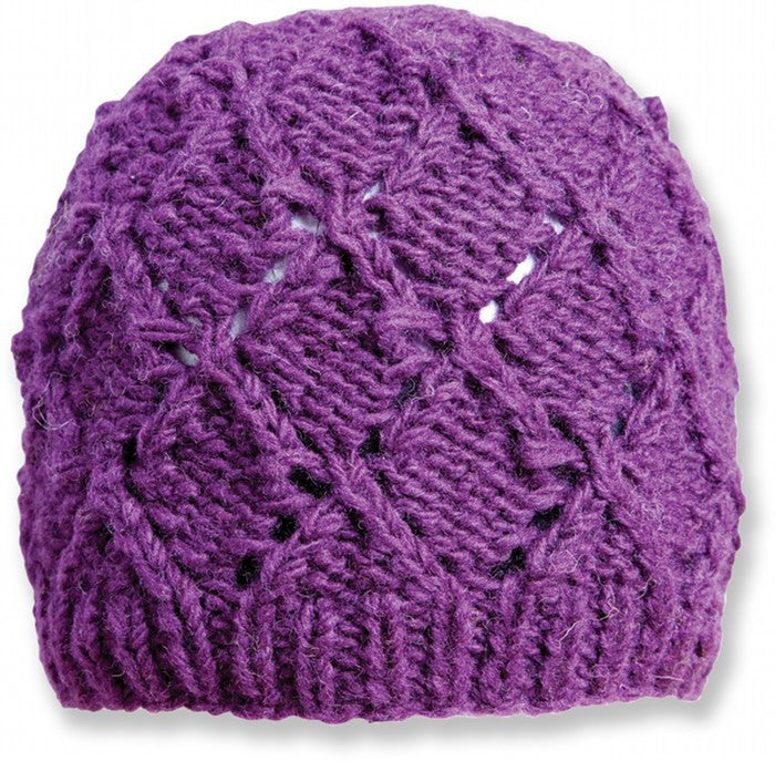 Winter Hat - Abbie Purple 
