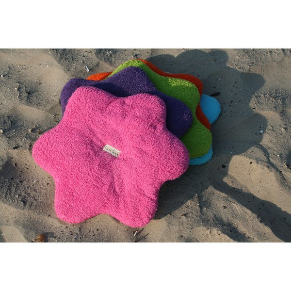 Terry Cloth Pillow Lime
